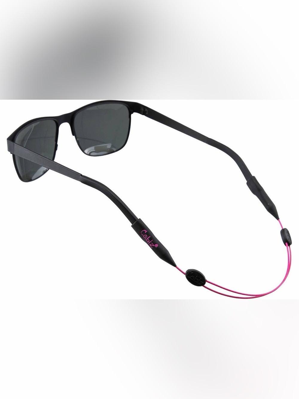 Cablz- Zipz Adjustable with Universal End Black/Pink/Pink- 14"